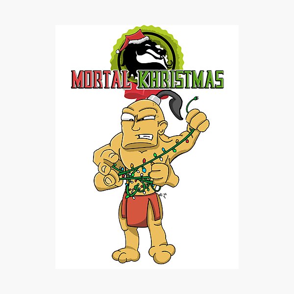 Item preview, Goro - Mortal Khristmas | Mortal Kombat Christmas designed and sold by IdeaBag R3wind.
