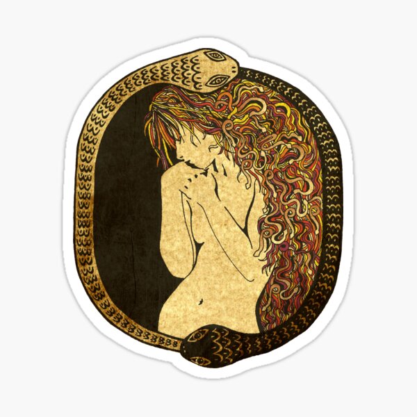 Medusa Tee Sticker