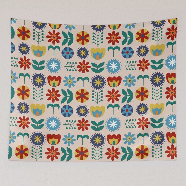 Item preview, Scandinavian Floral - Green Leaves designed and sold by kellie-jayne.