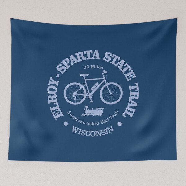 Item preview, Elroy-Sparta State Trail (cycling) designed and sold by curranmorgan.