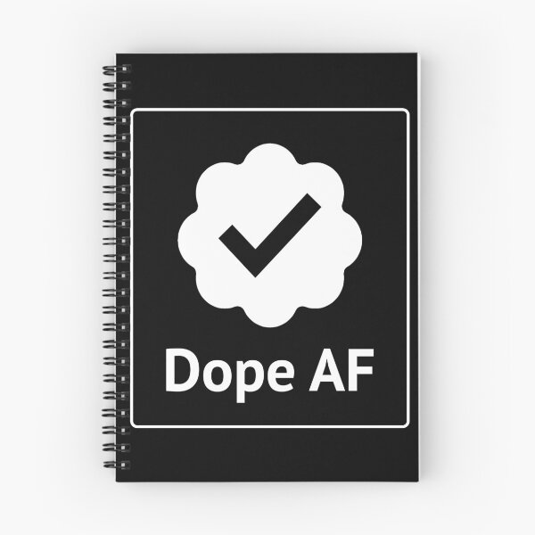 Item preview, Dope AF - alternate (*ORIGINAL DESIGN*) designed and sold by crowbarr.