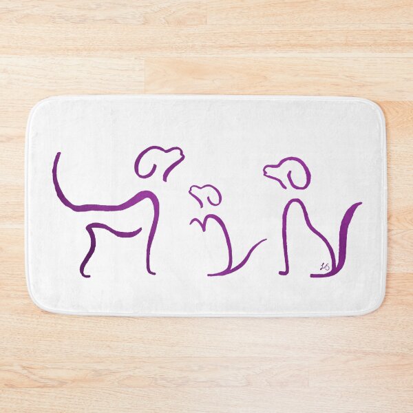 Item preview, Purple Puppies designed and sold by Lauren Jaeger.