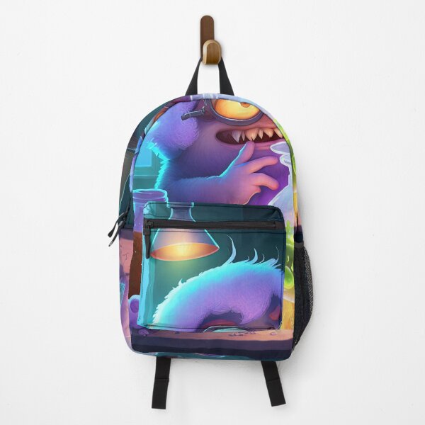 Item preview, Cute Mad Scientist Monster designed and sold by GraphicLovers.