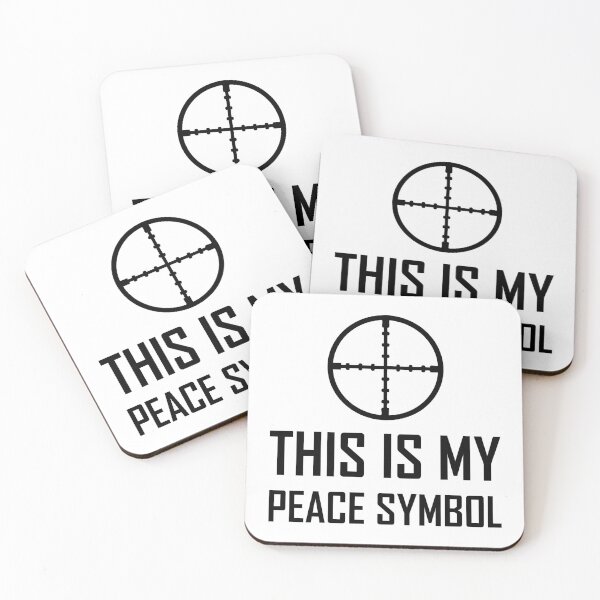 Item preview, Gun Site My Peace Symbol designed and sold by TheBestStore.