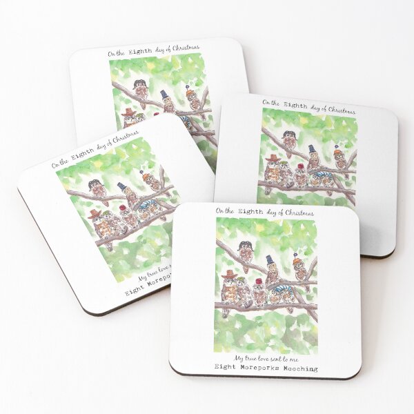 Item preview, Eight Moreporks Mooching designed and sold by Jen Payne.