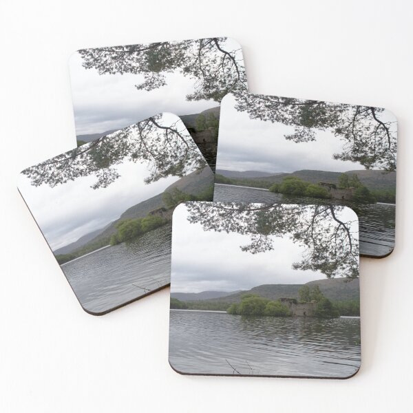 Item preview, Scottish Castle in the Lake designed and sold by anniebethphoto.