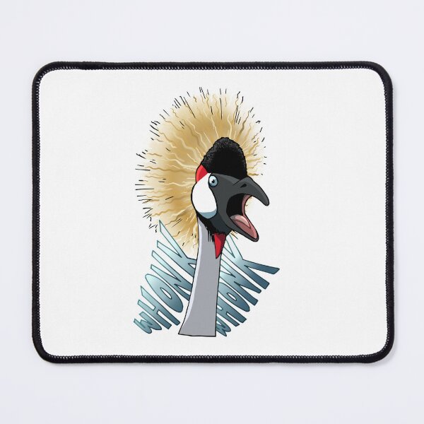 Item preview, Crowned Crane Whonk Whonk designed and sold by FrogmouthDesign.