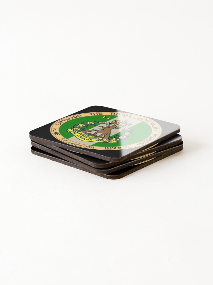 Thumbnail 4 of 5, Coasters (Set of 4), 6 RAR - Logo designed and sold by RENAGADE4LYF.