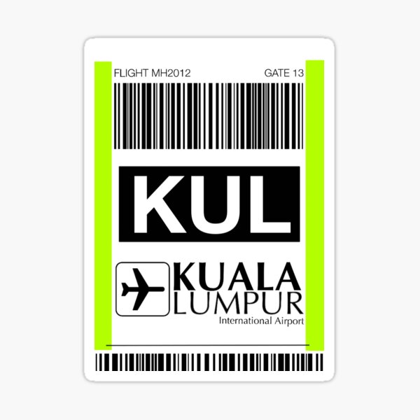 Item preview, Kuala Lumpur (KUL) Travel Luggage Tag designed and sold by LeddsoDello.