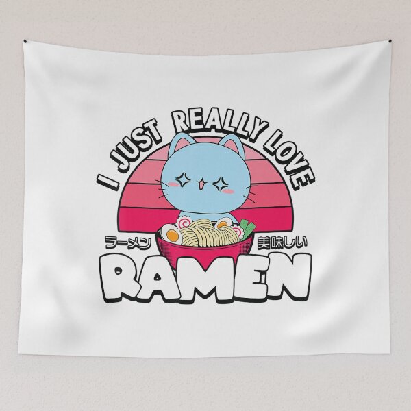 Item preview, Love Ramen Japanese Gift Anime Shirt Girls Manga Kawaii Cat  designed and sold by hieuhieustore.