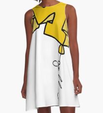 Michigan Balloon A-Line Dress