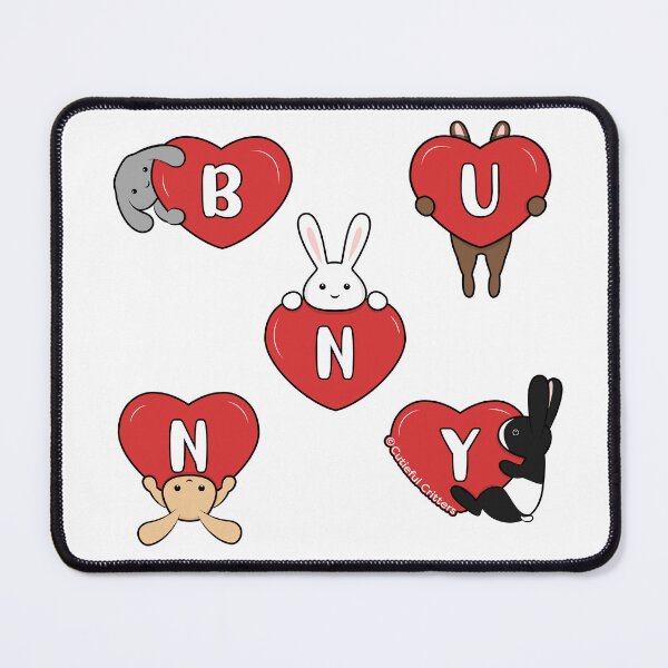Item preview, I heart bunnies designed and sold by Cutieful Critters.