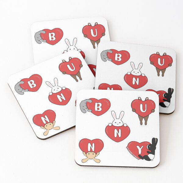 Item preview, I heart bunnies designed and sold by Cutieful Critters.