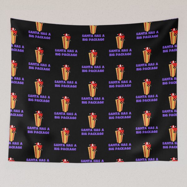 Item preview, Santa Has A Big Package Christmas Design designed and sold by Peter Stawicki.