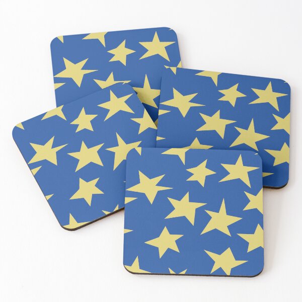 Item preview, Wizard Star Pattern Blue Background designed and sold by Yumikit.
