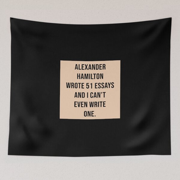 Item preview, Alexander Wrote 51 Essays And I Cant Even Write One In Pastel Classic T-Shirt designed and sold by laleibimsonm.