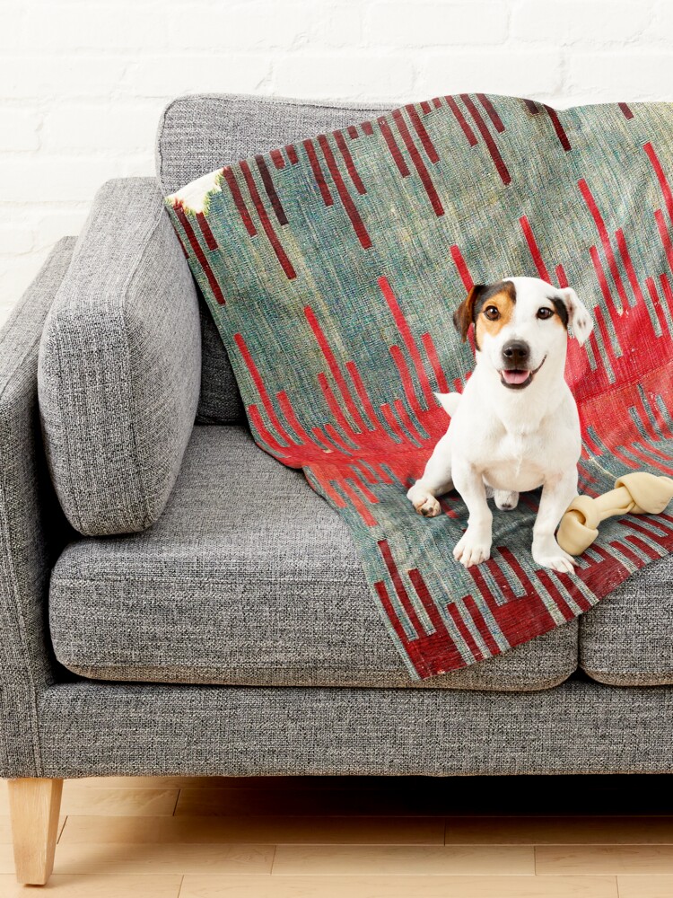 Alternate view of Sivas Antique Turkish Kilim Print Pet Blanket