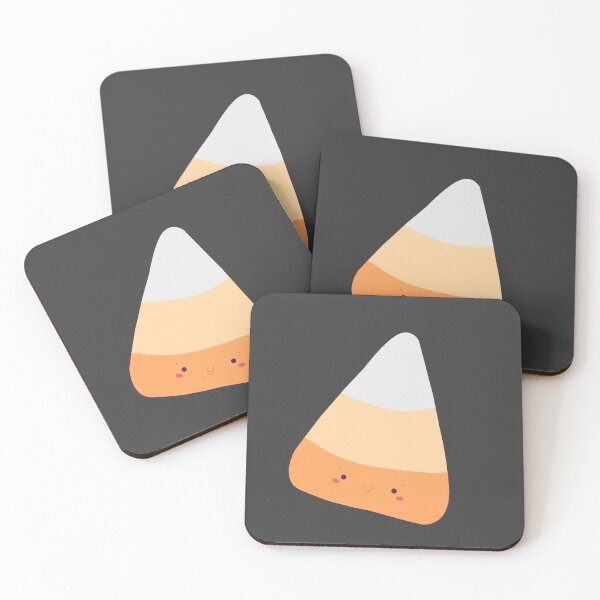 Item preview,  Happy Candy Corn Dark Grey designed and sold by EndearinOrchid.