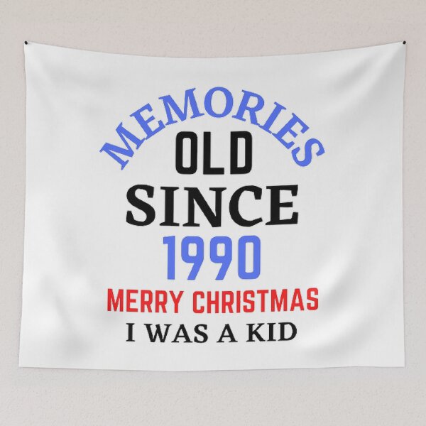 Item preview, Memories Old Since 1990 Merry Christmas designed and sold by Hammy97.