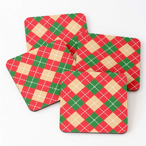 Item preview, Christmas Argyle Pattern designed and sold by Julie Erin Designs.