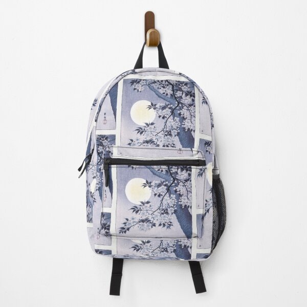 Item preview, Blossoming Cherry on a Moonlit Night (ca. 1932) by Ohara Koson designed and sold by TeeARTHY.