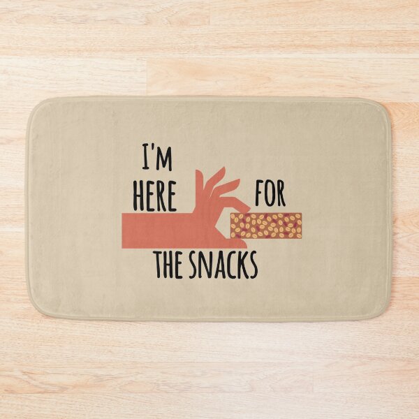 Item preview, I'm here for the snacks designed and sold by We Grow.