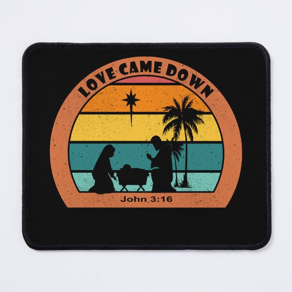 Item preview, Christmas Nativity with Jesus - Love Came Down designed and sold by simplydesignart.