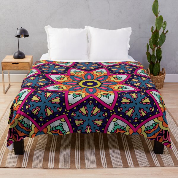 Aperçu de l'œuvre Style Boho : design Boho avec motif Mandala créée et vendue par sweary12.