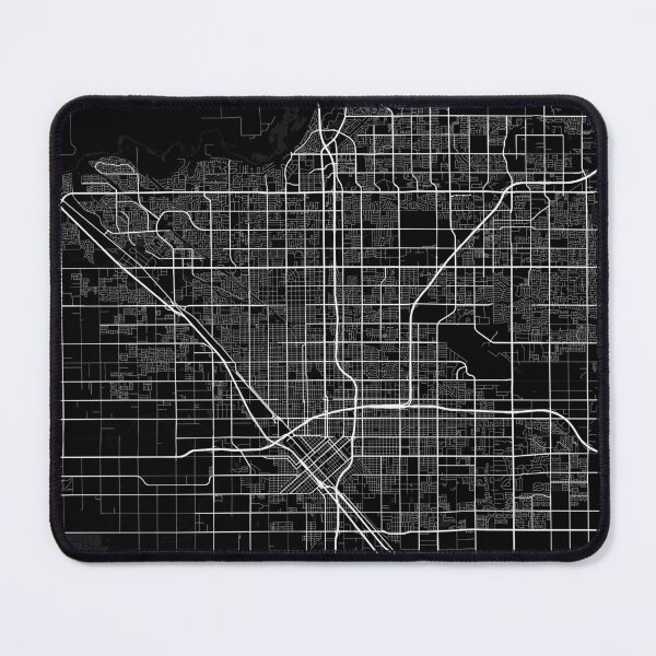 Item preview, Fresno City Map of California, USA - Full Moon designed and sold by deMAP.