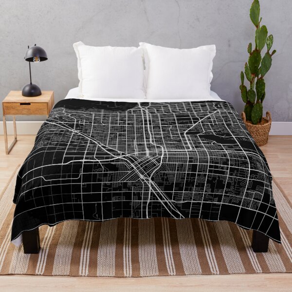 Item preview, Mapa de la ciudad de Fresno de California, EE. UU. - Luna llena designed and sold by deMAP.