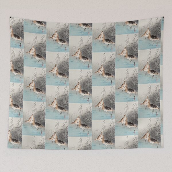 Item preview, Two bar-tailed godwits (1926) by Ohara Koson designed and sold by TeeARTHY.