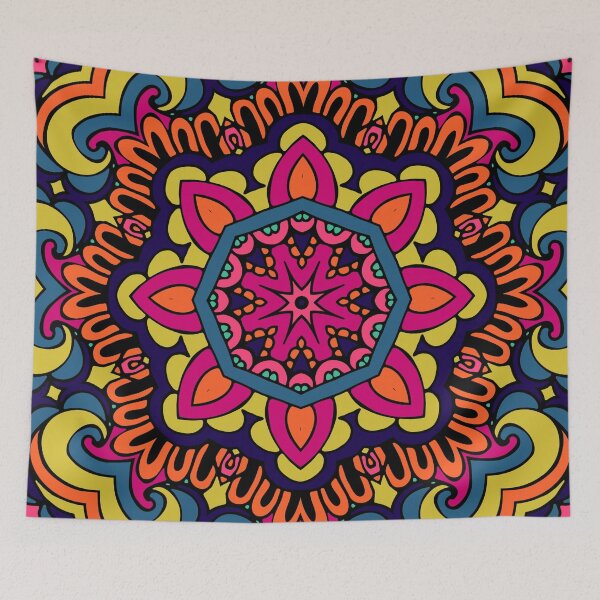 Aperçu de l'œuvre Style bohème : design bohème avec motif mandala. créée et vendue par sweary12.