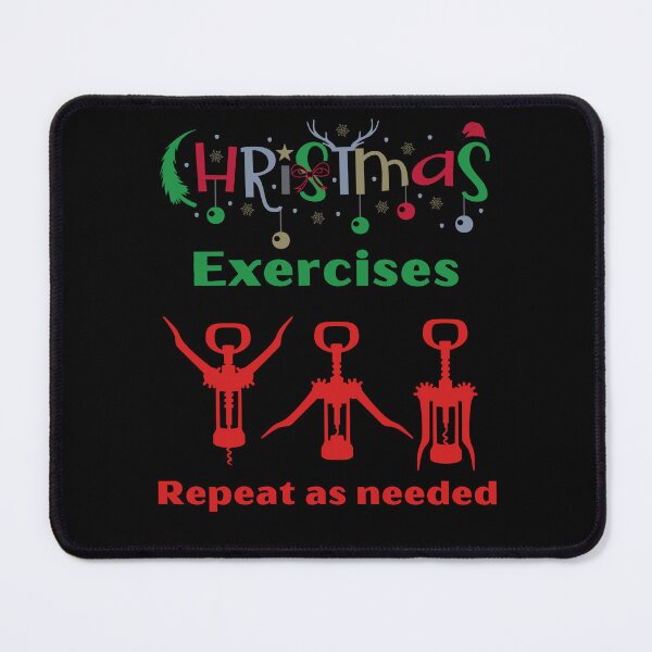 Item preview, Christmas Exercises Repeat as Needed - Merry Christmas designed and sold by Georgy09.