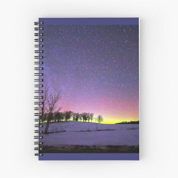 Item preview, Aurora boreal invernal en Nevis, Minnesota designed and sold by Debbie Center.