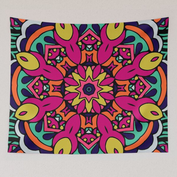 Aperçu de l'œuvre Style bohème : design bohème avec motif mandala. créée et vendue par sweary12.