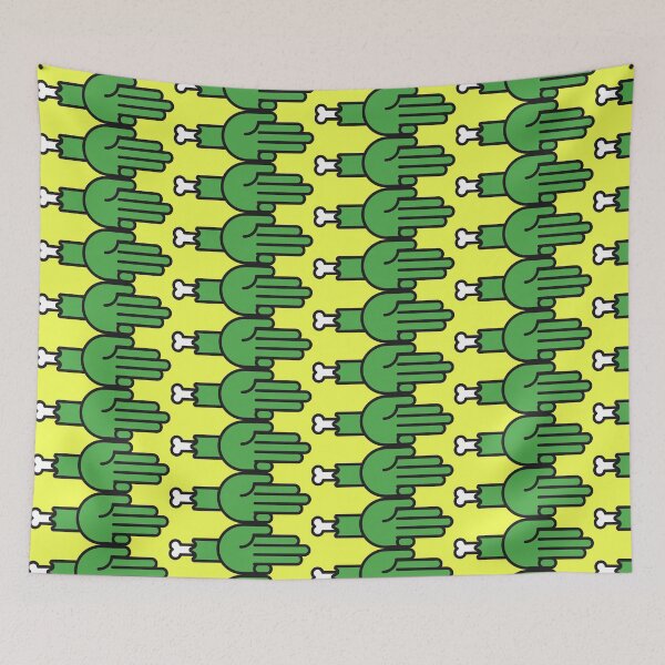 Item preview, Halloween Green Zombie Hand designed and sold by lazyandnugu.