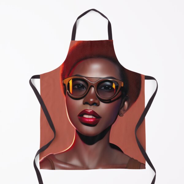 Item preview, Brown Glowing Woman With Burnt Orange Background designed and sold by Sapphire597.