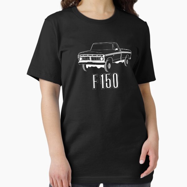 Item preview, 1976 F150 whte print designed and sold by TheOBSApparel.