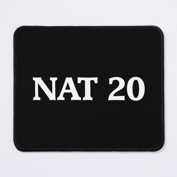 Item preview, NAT 20 designed and sold by dicegeeks.