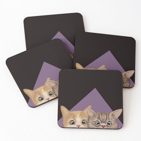 Item preview, Peaking Kitties designed and sold by Laura Burger.