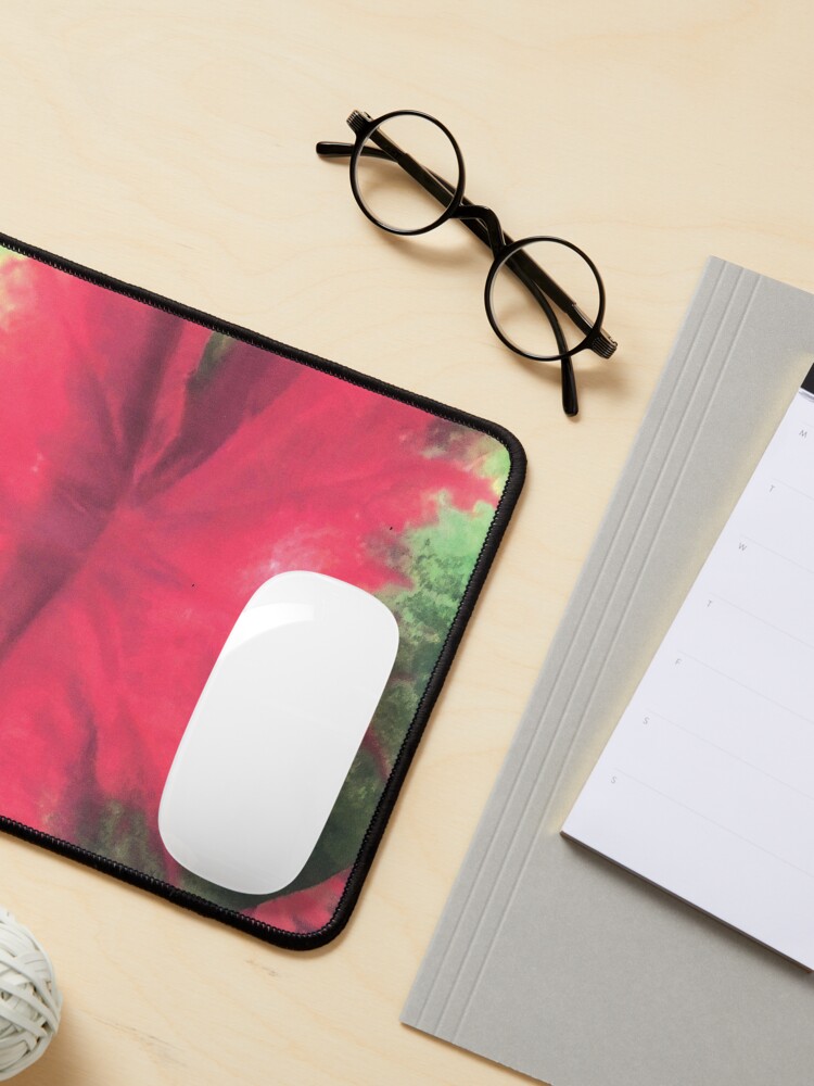 Thumbnail 3 of 5, Mouse Pad, CALADIUM COLOR BURST designed and sold by DAVIDLIBERTY.