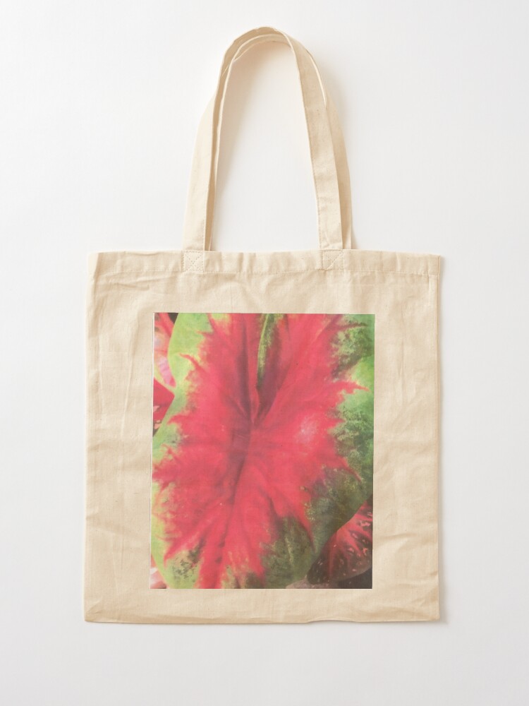 Thumbnail 2 of 5, Tote Bag, CALADIUM COLOR BURST designed and sold by DAVIDLIBERTY.