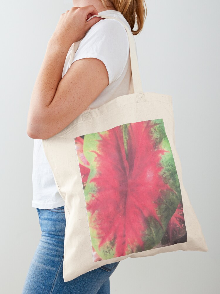 Thumbnail 1 of 5, Tote Bag, CALADIUM COLOR BURST designed and sold by DAVIDLIBERTY.