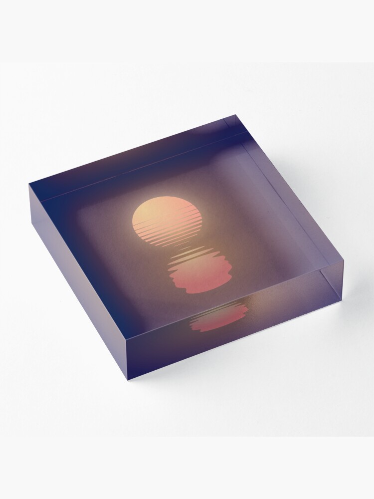 Alternate view of The Suns of Time Acrylic Block
