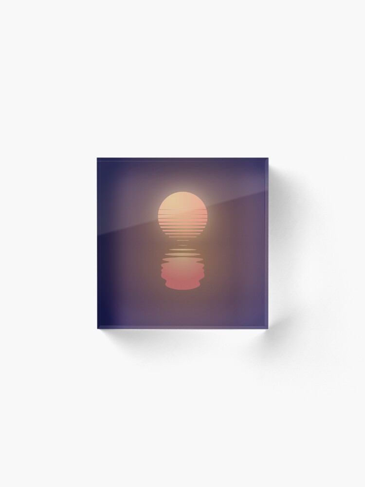 Alternate view of The Suns of Time Acrylic Block