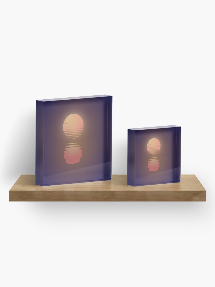 Alternate view of The Suns of Time Acrylic Block