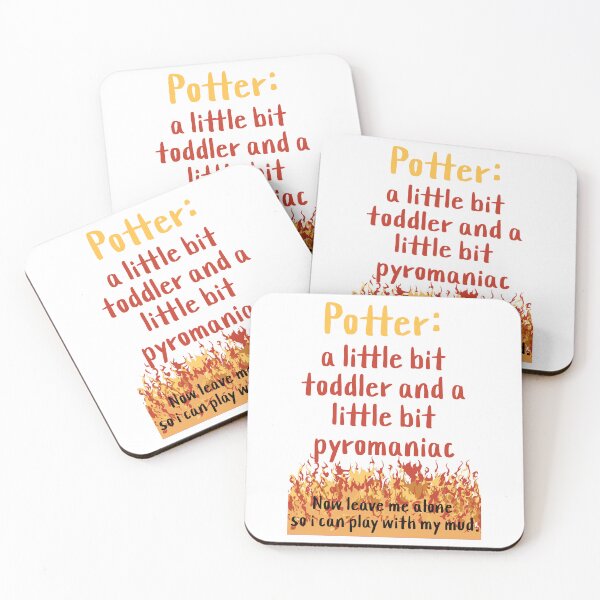 Item preview, Potter: A little bit Toddler and a little bit Pyromaniac designed and sold by Batty4Boba.