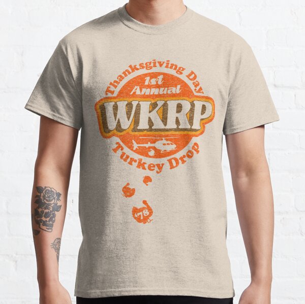 WKRP Turkey Drop Classic T-Shirt