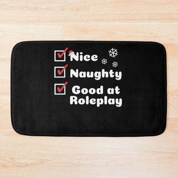 Item preview, Nice Naughty, Flirty Funny Christmas, Good at Roleplay designed and sold by artfulnotebook.