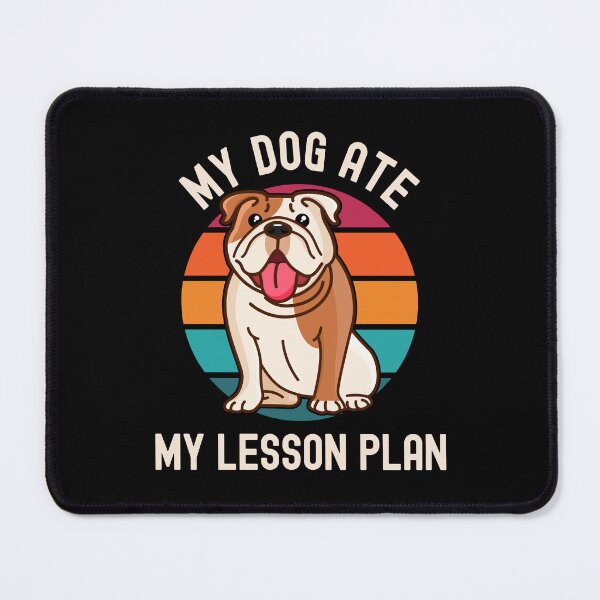 Item preview, My Dog Ate My Lesson Plan | Teacher Dog Lover | Professor Dog Lover | Educator Dog Lover | Teacher Humor | Professor Humor | Favorite Teacher Gift | Funny Teacher | Funny Dog Lover Educator designed and sold by jadedscientist.
